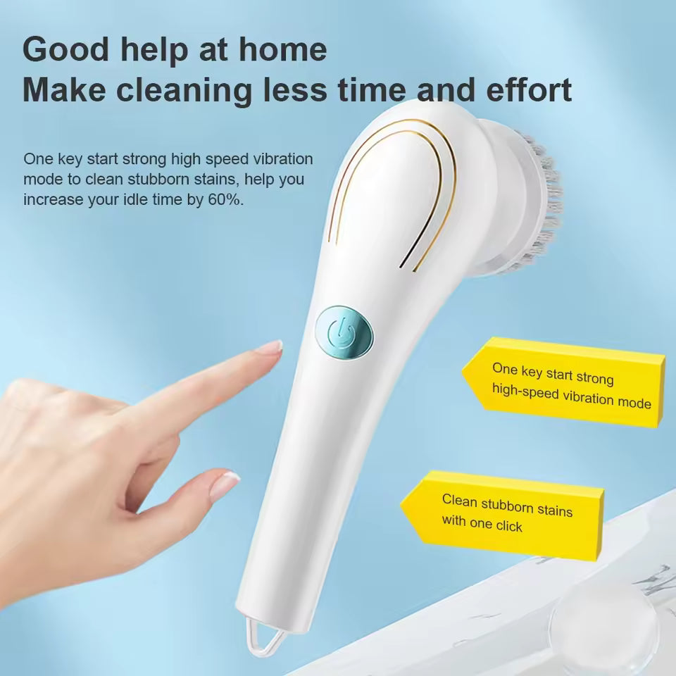 5 in 1 Multifunctional Electric Cleaning Brush